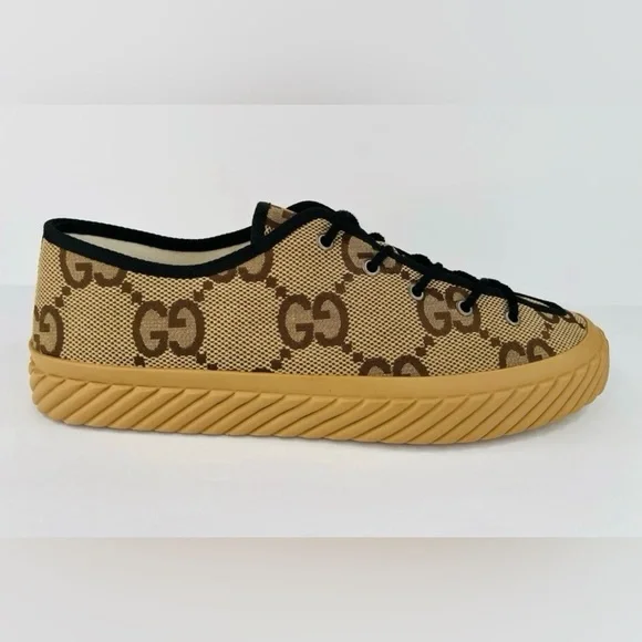 Gucci Maxi GG Tortuga Supreme Canvas Vegan Sneakers UK 13 - US 13.5 - EU 47